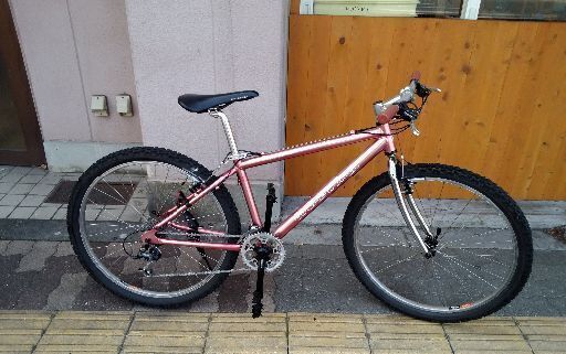 CYCLE WORLD 26吋MTB アルミ/24speed/ピンク