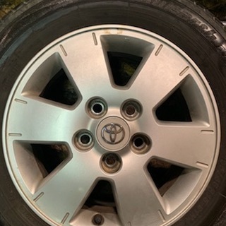 トヨタ アイシス純正ホイール 15×6J5HPCD114.3+50 YOKOHAMA/BluEarth 
