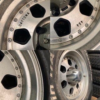 タイヤ、ホイール DATA CHAMPS DAYTONA 4×4 16インチ8J6HPCD139.7 約 