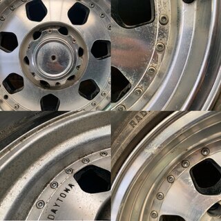 タイヤ、ホイール DATA CHAMPS DAYTONA 4×4 16インチ8J6HPCD139.7 約 