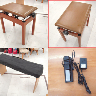 ローランド 電子ピアノ 88鍵盤 F-90 椅子 譜面たて ペダル カバー付き