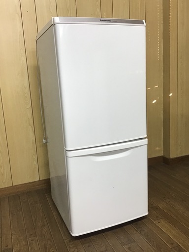 Panasonic 2ドア冷蔵庫138L  NR-B146W-W  / 2014年製