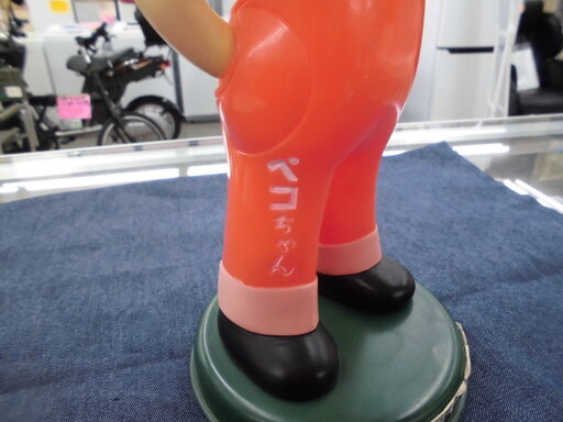 ペコちゃん アンティーク 首振り人形 不二家 ペコちゃん 西岡店