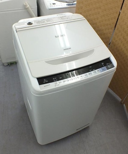 PayPay対応 日立 洗濯機 8kg 2017年製 ビートウォッシュ BW-V80A PayPay対応 日立 洗濯機 8kg 2017年製 ビートウォッシュ BW-V80A