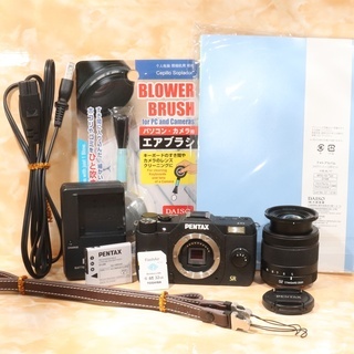 ☆極上美品＆32GBのWifiSDスマホ転送☆ペンタックス Q7 レンズキット