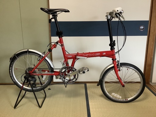 美品　KHS F20T2  2009年式　赤