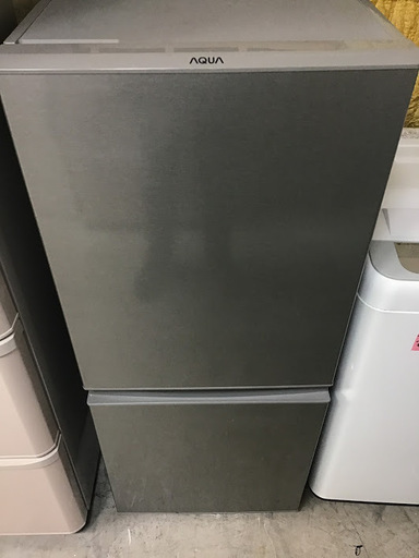 【高い素材】 【送料無料・設置無料サービス有り】冷蔵庫 中古 AQR-13H AQUA 2019年製 冷蔵庫