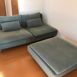 IKEA製のソファ&スツール