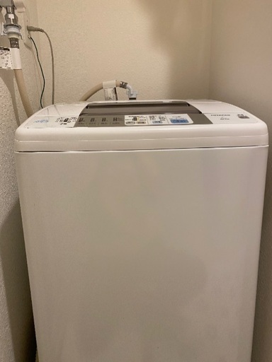 HITACHI洗濯機　NW-Z78白い約束