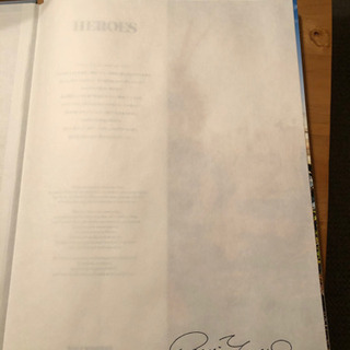 サイン入り　Heroes 早いもの勝ち！