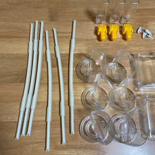 取引先決定 鳥かご 二個