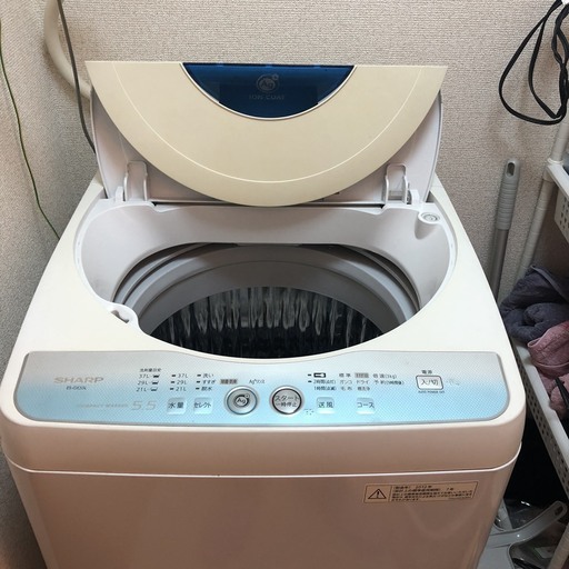 シャープ小型洗濯機