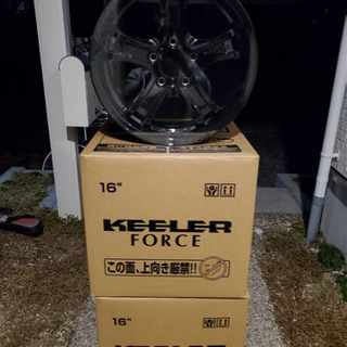 決まりました。新品]4本 WEDS ウェッズ キーラーフォース ホイール