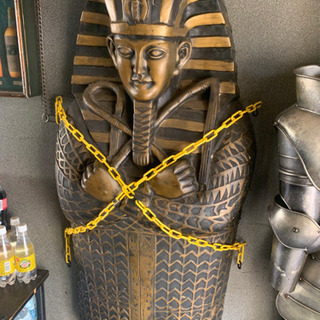 （値下げ）ツタンカーメン等身大　オブジェ 値下げ）ツタンカーメン等身大 オブジェ