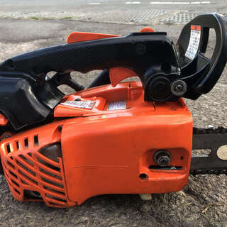 動画付 整備済 軽量タイプカービングバー サイズ270mm 小型軽量 共立 26.9cc エンジンチェーンソー CS2600T 現物確認歓迎 初期不良対応OK