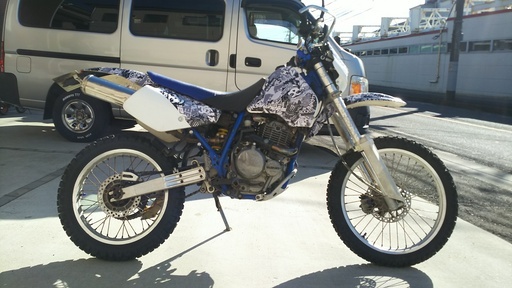 '93 DR250S 社外キャブ 前後サスO/H済