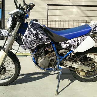 93 DR250S 社外キャブ 前後サスO/H済