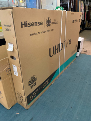 Hisense 55inch 4K対応液晶テレビ　新品未開封