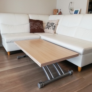 リビング&ダイニングテーブル（伸張式 リフトテーブル）