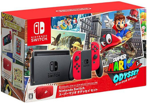 Nintendo Switch ニンテンドースイッチ　 本体　スーパーマリオ　オデッセイセット　マリオ