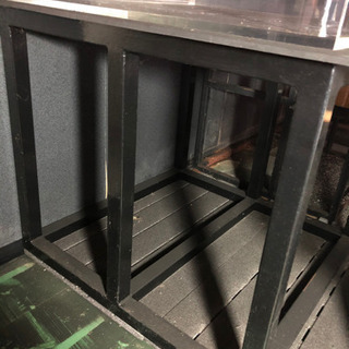 未使用】アクリルキューブ水槽 900×900×830 土台セット