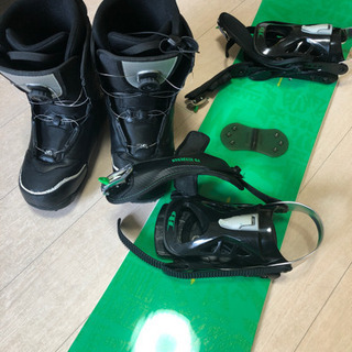 値下げ】スノボ ボード 靴セット メンズ