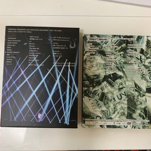 山下智久ライブdvd Tomohisa Yamashita Live Tour 18 Unleashed Feel The Love ふーたん 保谷のdvd ブルーレイ ミュージック の中古あげます 譲ります ジモティーで不用品の処分