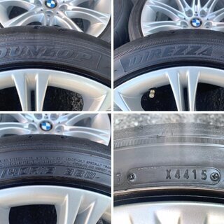 ＢＭＷ純正ダブルスポーク１３５Ｍ　１８インチ　Ｅ９０系３シリーズへの流用に