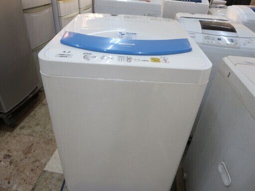 ナショナル洗濯機4.2キロ　NA-F42M8　2007年製　夜8時半まで営業中！