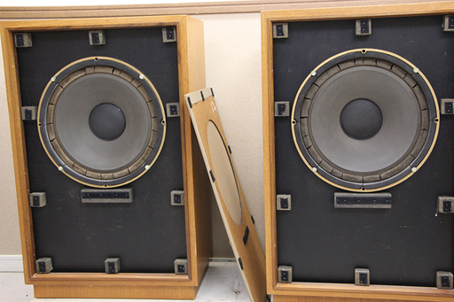 TANNOY タンノイ Lancaster ランカスター HPD385 スピーカー ペア エッジ割れ有  (E726knwxYG)