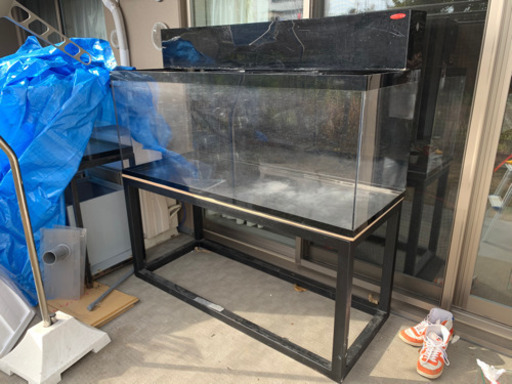 アクリル水槽セット 1500×600×600 宮城仙台市 引き取り限定