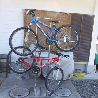 【中古】自転車ラック　ディスプレイスタンド