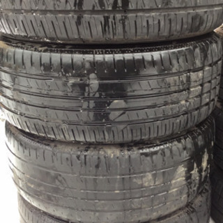 社外17インチ アルミホイール メッキ 225/50R17 4本セット