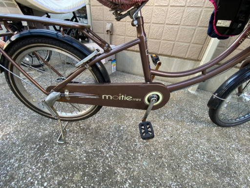 MOITIE mini チャイルドシート　レインカバー付き　子供乗せ　自転車