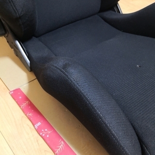 RECARO　レカロシート　黒色　SR-3　バックロゴ