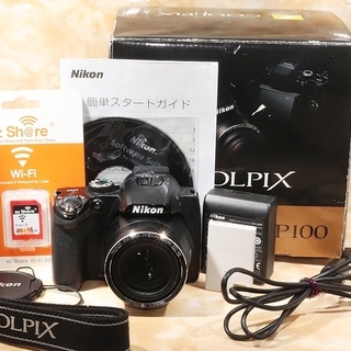 ☆極上美品＆スマホ転送＆26倍ズーム☆ニコン クールピクス P100