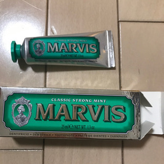 歯磨き粉　MARVIS
