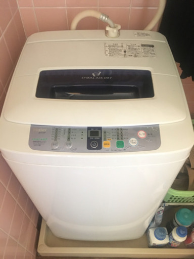 引越し処分！洗濯機売ります。2/24まで(取りに来てくれる方限定)値下げ交渉可能