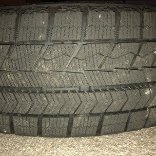 155/65R13 超溝高 ブリヂストン スタッドレス VRX 16年製 アルミ付 4本 