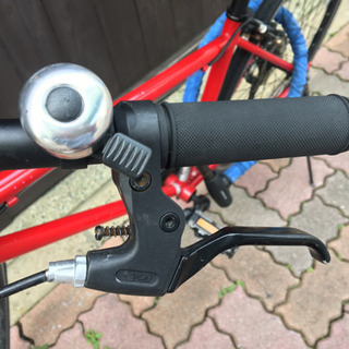 六段階ギア、ロック付き、クロスバイク