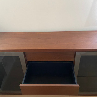 岡家具工業】ウォールナット 収納棚 キャビネット