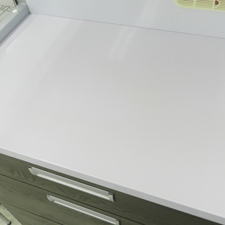 ニトリ/NITORI キッチンボード 幅120.5cm 奥行51cm 高さ200cm ダークブラウン×エナメル天板 食器棚 ☆ PayPay(ペイペイ)決済可能 ☆ 札幌市 北区 屯田 