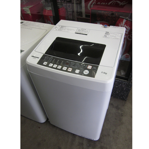 ハイセンス HW-T55C 5.5kg洗濯機 2019年製-