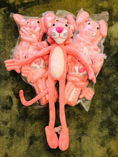 新品　ピンクパンサー　プレミアムジャンボ　ぬいぐるみ　8個