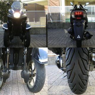 ★ワイドトレッド普通免許仕様！YAMAHAトリシティ(SE82J)グリップヒーター★東京/大田区【下取OK】