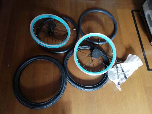 １６インチホイール チューブ タイヤ２セット Chitosan 荒尾のその他の中古あげます 譲ります ジモティーで不用品の処分