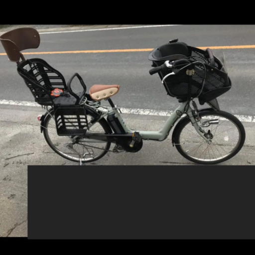 【決定しました】子乗せ電動自転車　3人乗り　(訳あり)