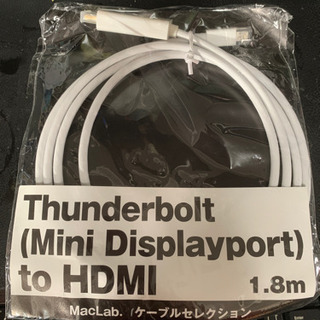 未開封　MacLab Thunderbolt to HDMI c...