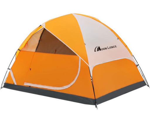【新品未使用】テント 2/4/6人用 アウトドア用 自立式 二重層 コンパクト PU1000mm ハイキング キャンプ 防災 組立簡単 通気