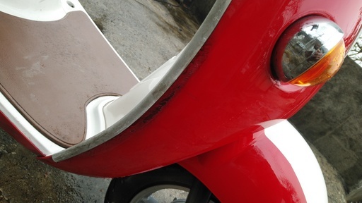 ヤマハビーノ SA26J 赤/白 大人気のビーノ入荷 お問い合わせはお早めに